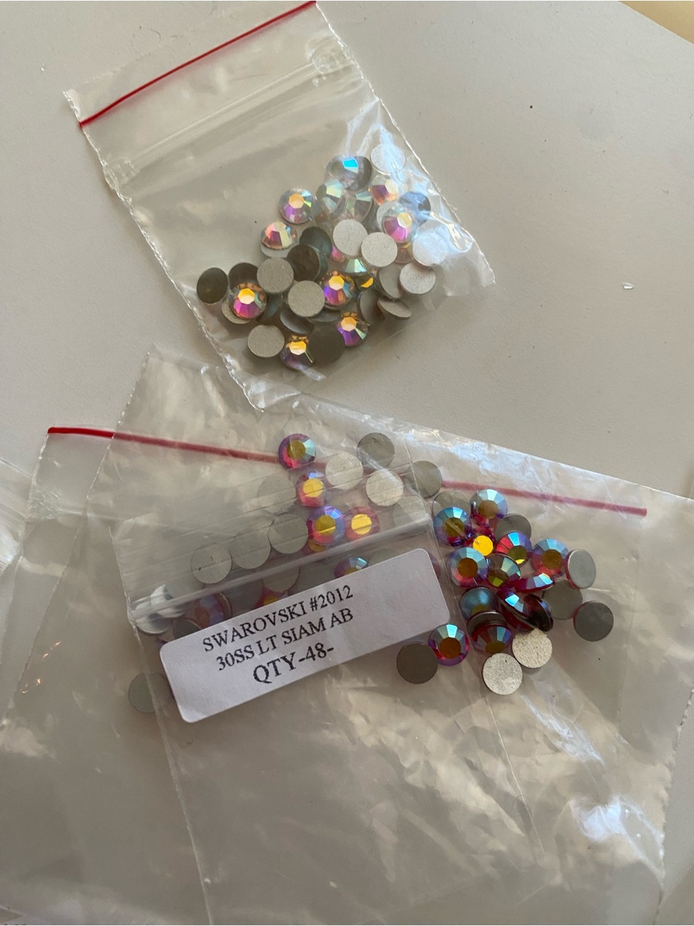 Swarovski & Premium Crystal Rhinestone Lot • Hotfix Flatback 20ss 30ss - Picture 5 of 10
